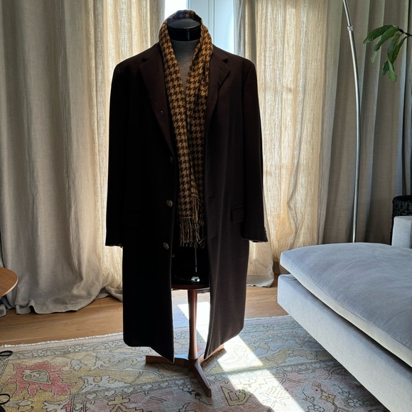 Ermenegildo Zenga Men's 100%
Pure Cashmere Coat - Picture 16 of 17